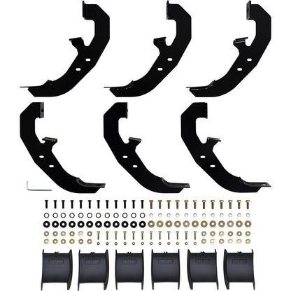 Westin PRO TRAXX 6 Oval Nerf Step Bars for Chevrolet Silverado / GMC Sierra trucks (2019-2026) - 21-64135