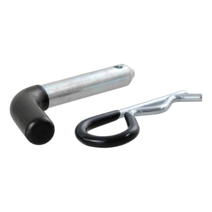 CURT 1/2" Hitch Pin (1-1/4" Receiver, Zinc with Rubber Grip) - 21410