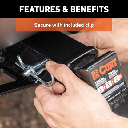 CURT 5/8" Hitch Pin (2" Receiver, Zinc) - 21500