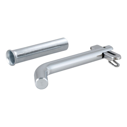 CURT 1/2" Swivel Hitch Pin with 5/8" Adapter (1-1/4" or 2" Receiver, Zinc, Packaged) - 21561