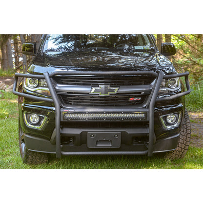 ARIES Pro Series Black Steel Grille Guard with Light Bar for Chevrolet/GMC Canyon/Colorado (2015-2022) - 2170022