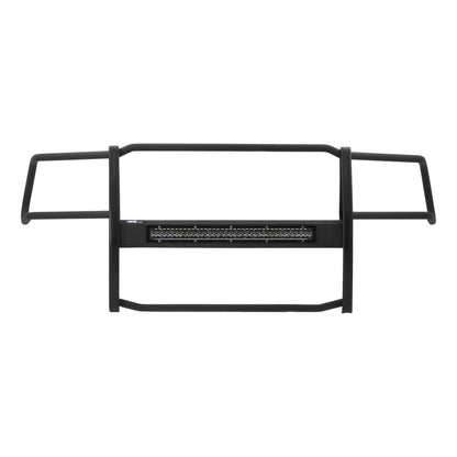 ARIES Pro Series Black Steel Grille Guard with Light Bar for Dodge/RAM 2500/3500 (2010-2018) - 2170026