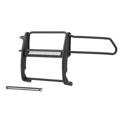 ARIES Pro Series Black Steel Grille Guard with Light Bar for Dodge/RAM 1500, 1500 Classic (2009-2024) - 2170028