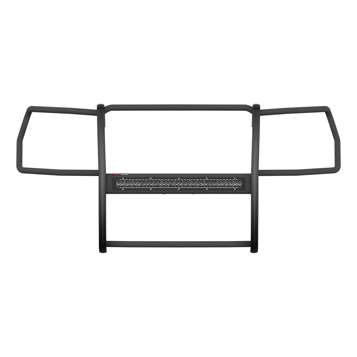 ARIES Pro Series Black Steel Grille Guard with Light Bar for Chevrolet Silverado 1500 (2019-2021) - 2170035