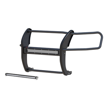 ARIES Pro Series Black Steel Grille Guard with Light Bar for Ford Ranger (2019-2023) - 2170037
