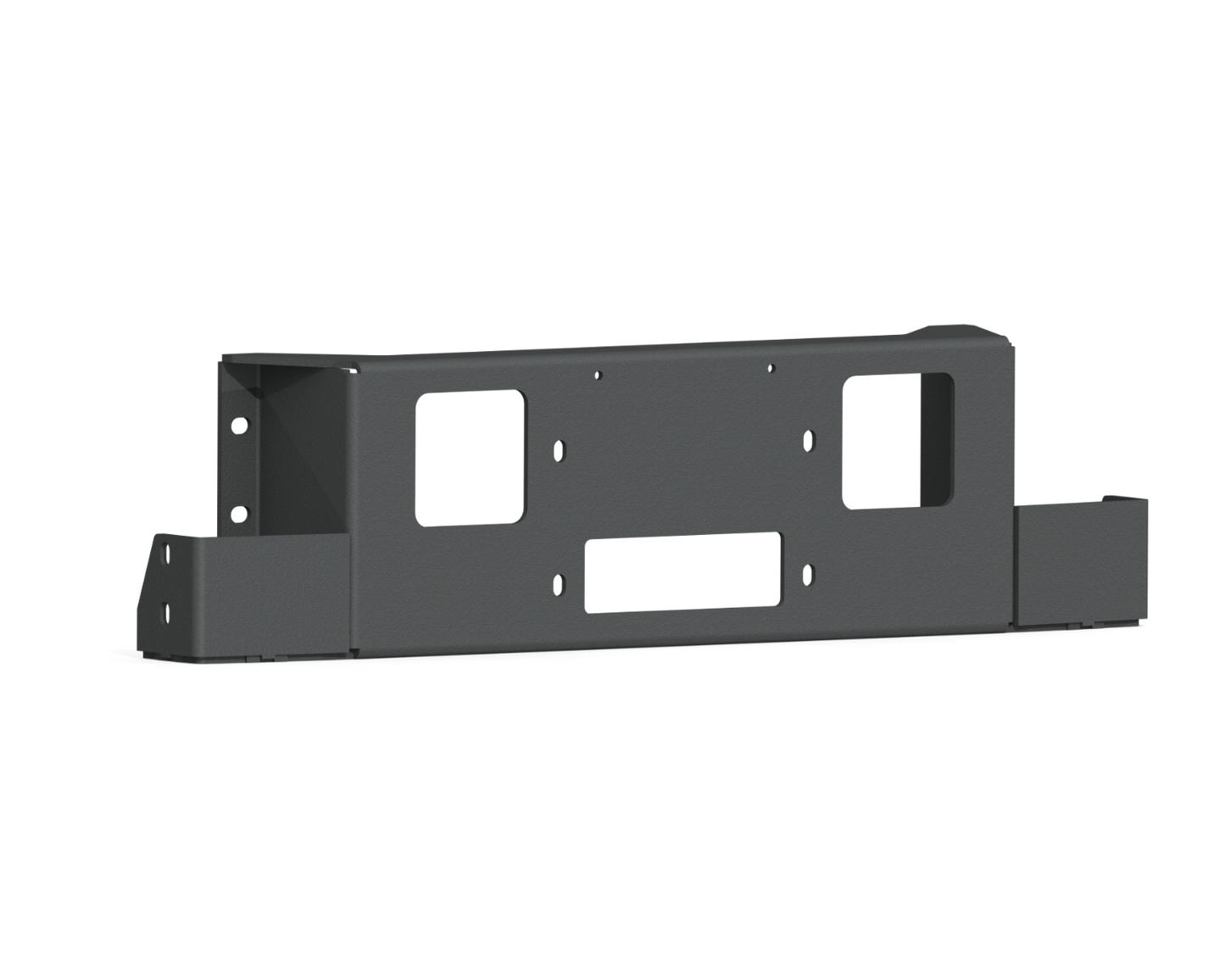 Road Armor Vaquero Front Bumper Accessory Winch Plate 2020-2023 GMC 2500 3500 - 2202VF-WPB