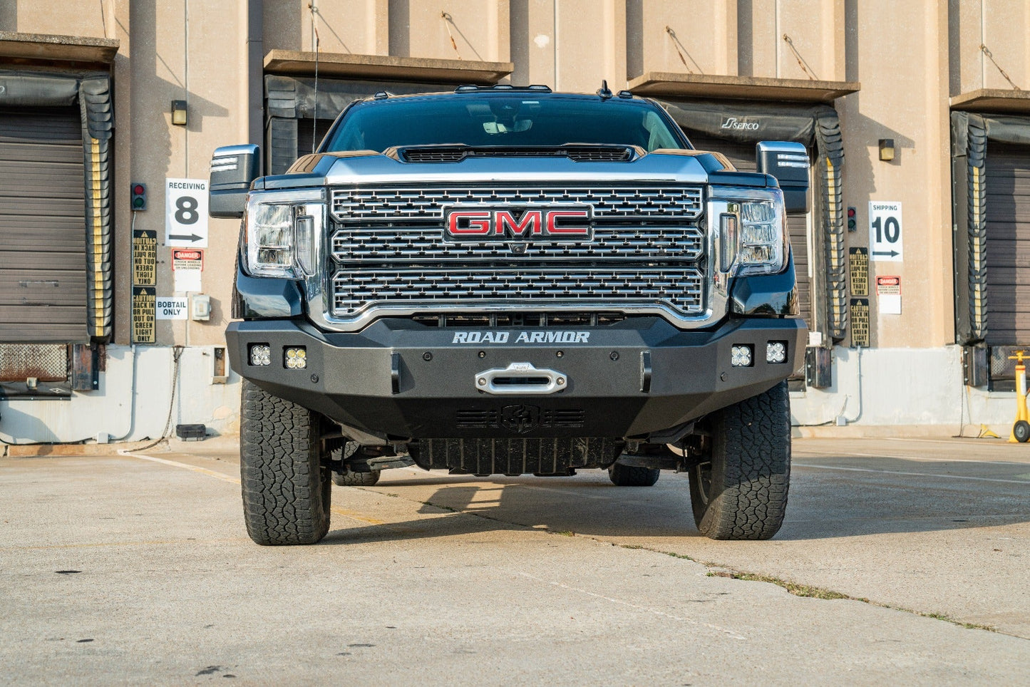 Road Armor Stealth Front Winch Bumper 2020-2023 GMC 2500 3500 - 2202F0B