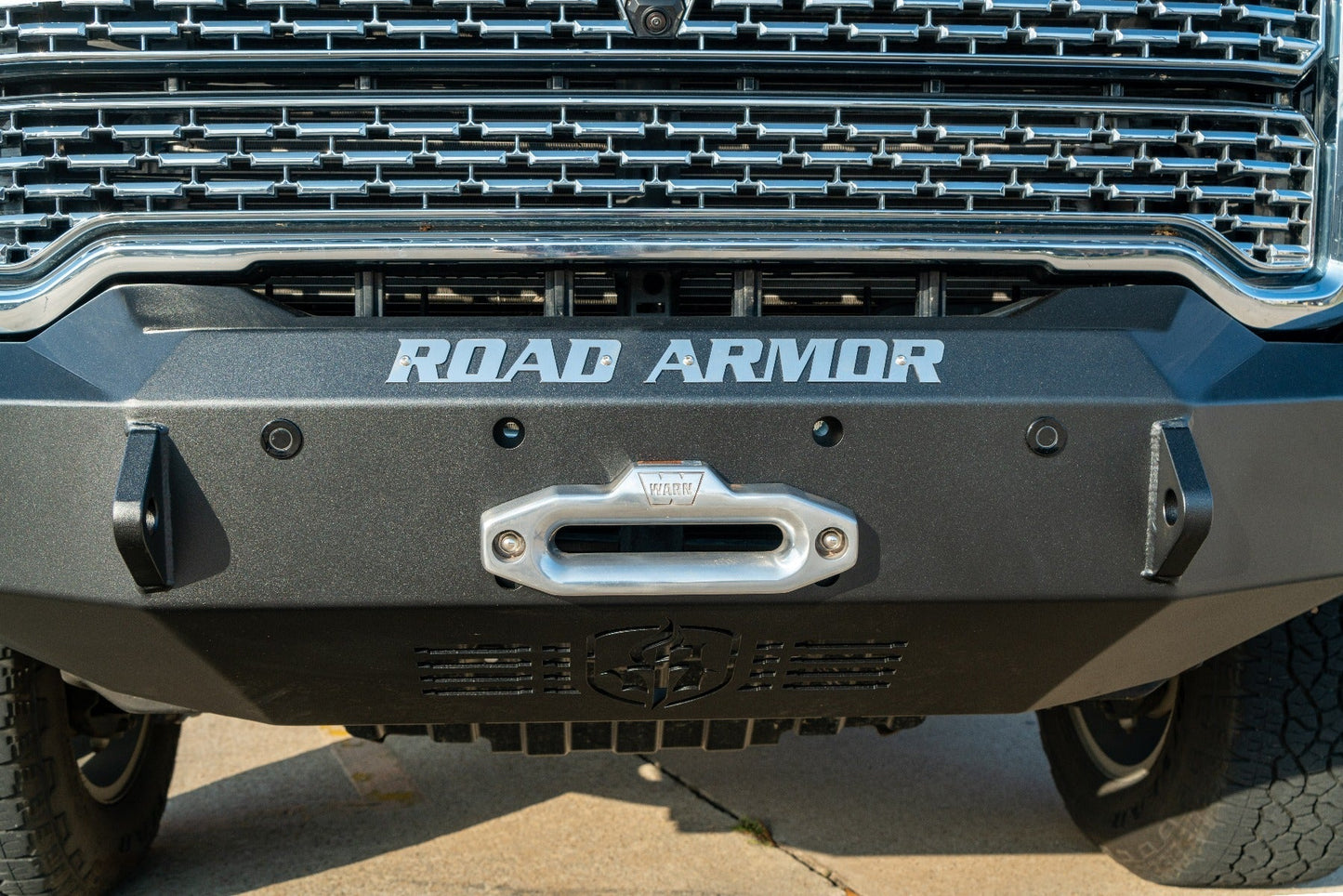 Road Armor Stealth Front Winch Bumper Pre-Runner Guard 2020-2023 GMC 2500 3500 - 2202F4B