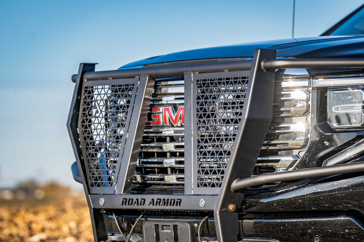 Road Armor Vaquero Front Brush Guard Non-Winch 2022-2026 GMC 1500 - 2221-BRSH