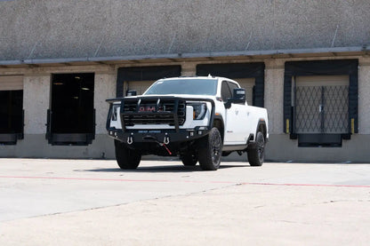Road Armor Stealth Front Winch Bumper Titan II Guard 2024-2026 GMC 2500 3500 - 2242F2B