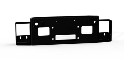 Road Armor Vaquero Front Bumper Accessory Winch Plate 2024-2026 GMC 2500 3500 - 2242VF-WPB