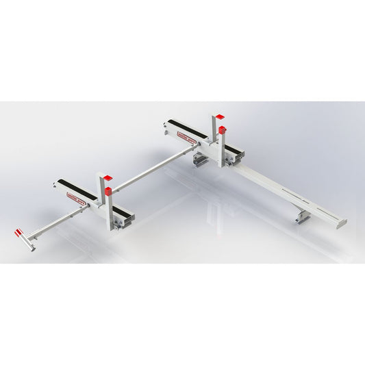 EZGLIDE2™ Dual Side Attachment (5-8' Length Ladders) for Transit Connect, ProMaster City, Metris, NV200