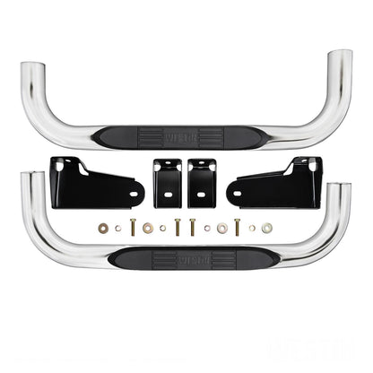 Westin E-Series 3 Nerf Step Bars for Chevrolet Silverado / GMC Sierra trucks (2019-2026) - 23-4110