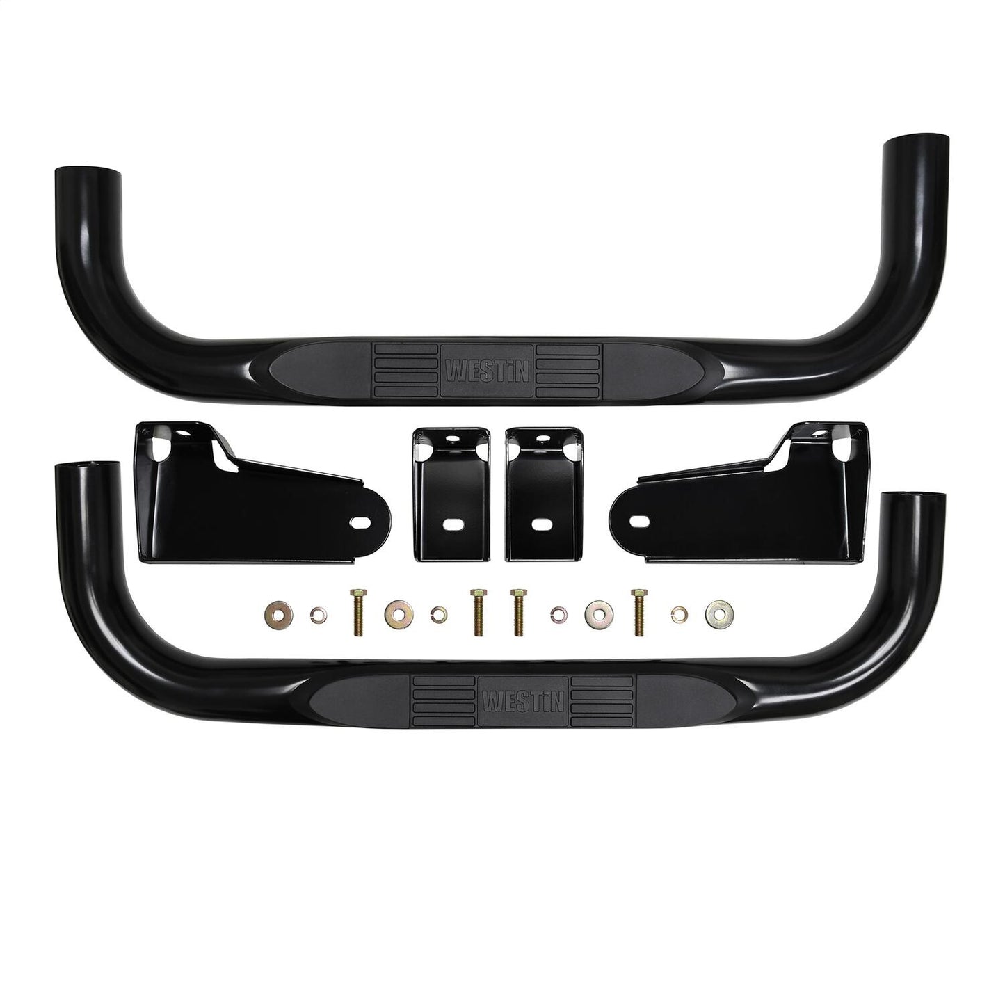 Westin E-Series 3 Nerf Step Bars for Chevrolet Silverado / GMC Sierra trucks (2019-2026) - 23-4115