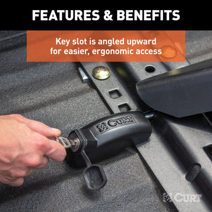 CURT 5th Wheel Hitch Lock (1/2" Diameter Pin) - 23256