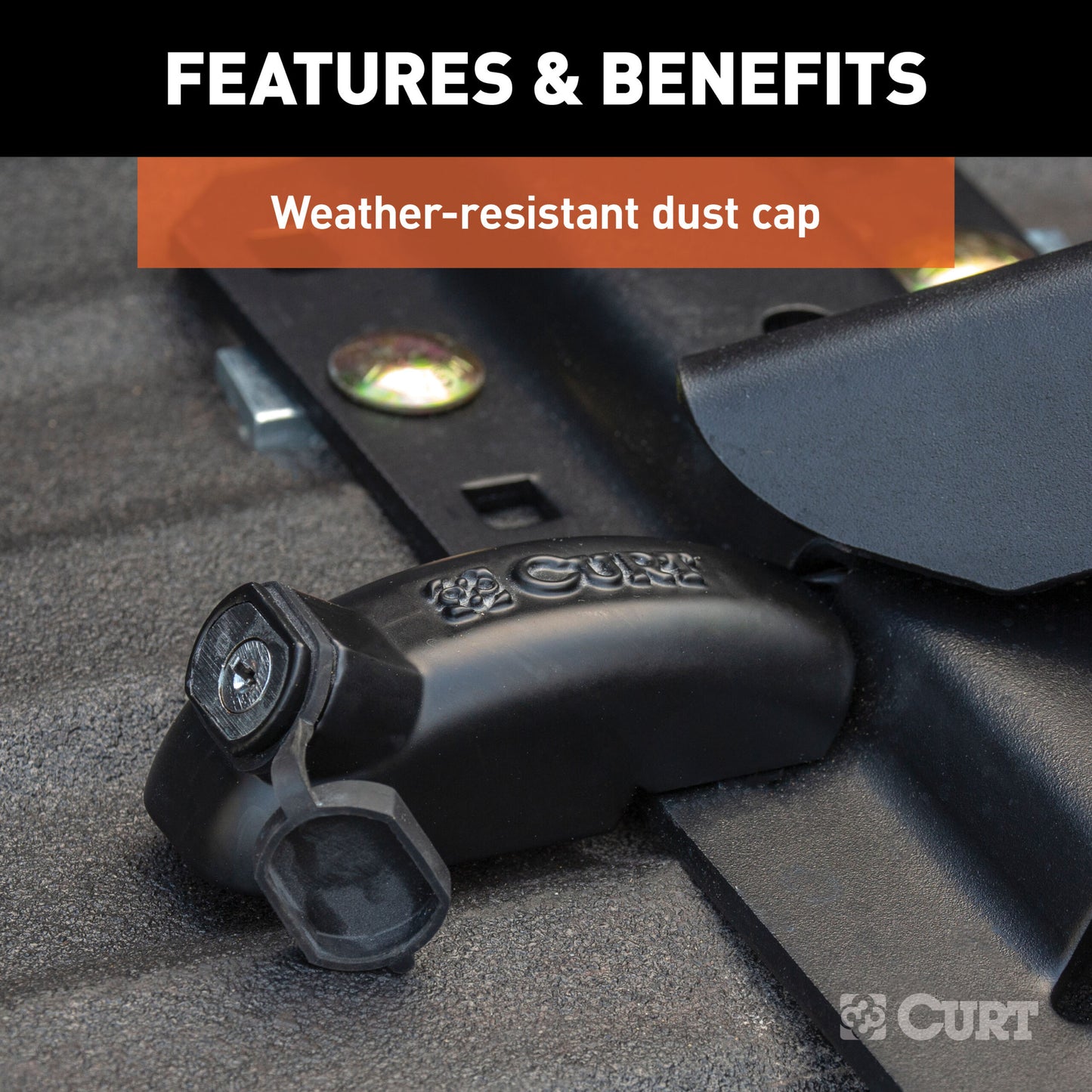 CURT 5th Wheel Hitch Lock (1/2" Diameter Pin) - 23256