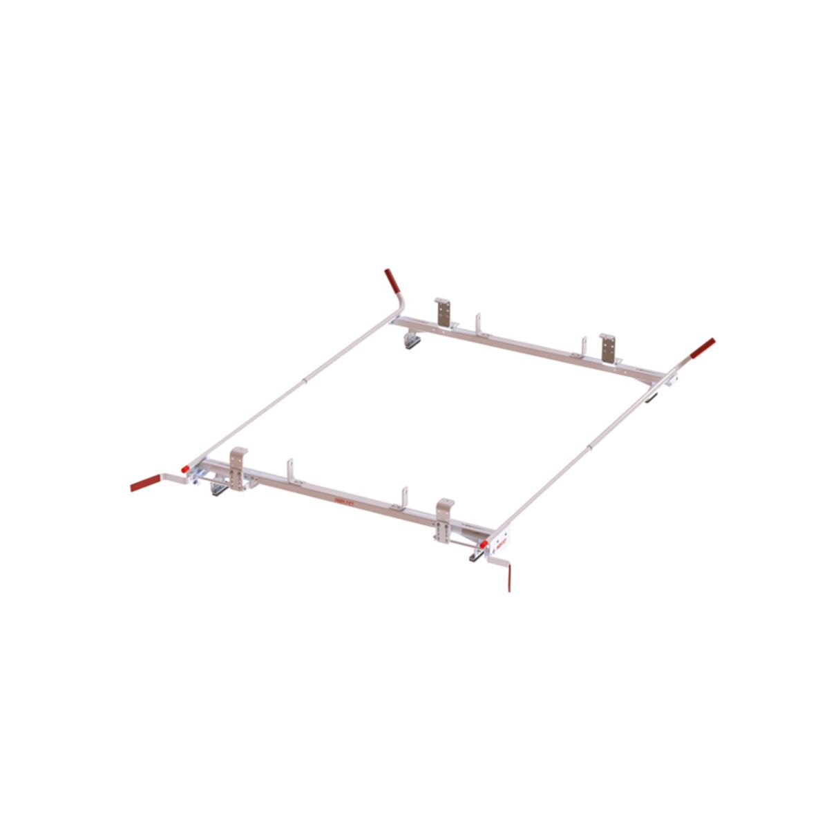 Quick Clamp Rack – Aluminum – Double – Ford Transit, Nissan NV – 70-in