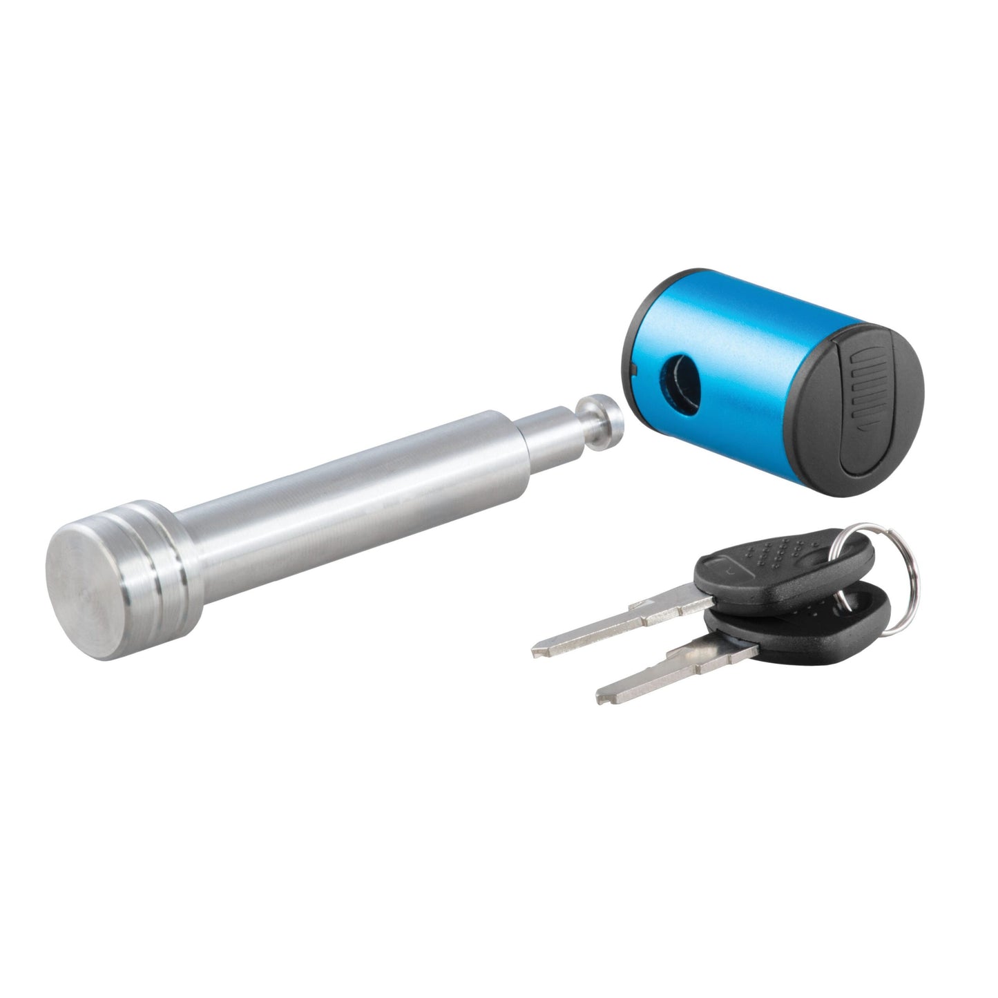 CURT 5/8" Hitch Lock (2" Receiver, Right-Angle, Stainless) - 23502