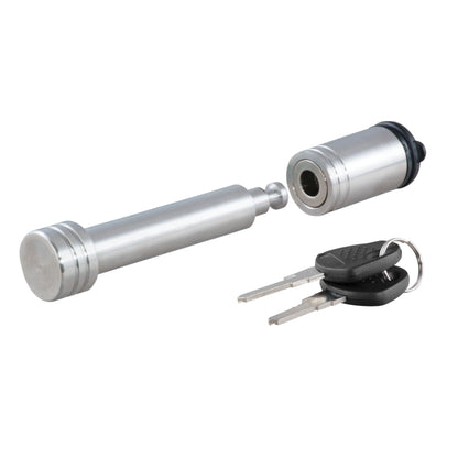 CURT 5/8" Hitch Lock (2" Receiver, Barbell, Stainless) - 23516