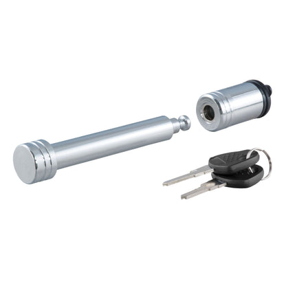 CURT 5/8" Hitch Lock (2" or 2-1/2" Receiver, Barbell, Chrome) - 23528