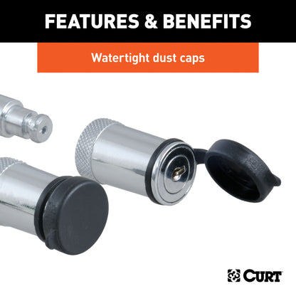 CURT Channel Mount Lock Set (5/8" Diameter) - 23556