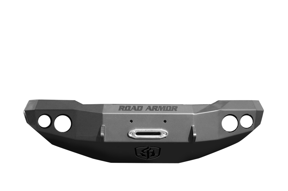 Road Armor Stealth Front Winch Bumper WARN M12000, Smittybilt XRC 2000-2007 GMC 2500 3500 - 23710B