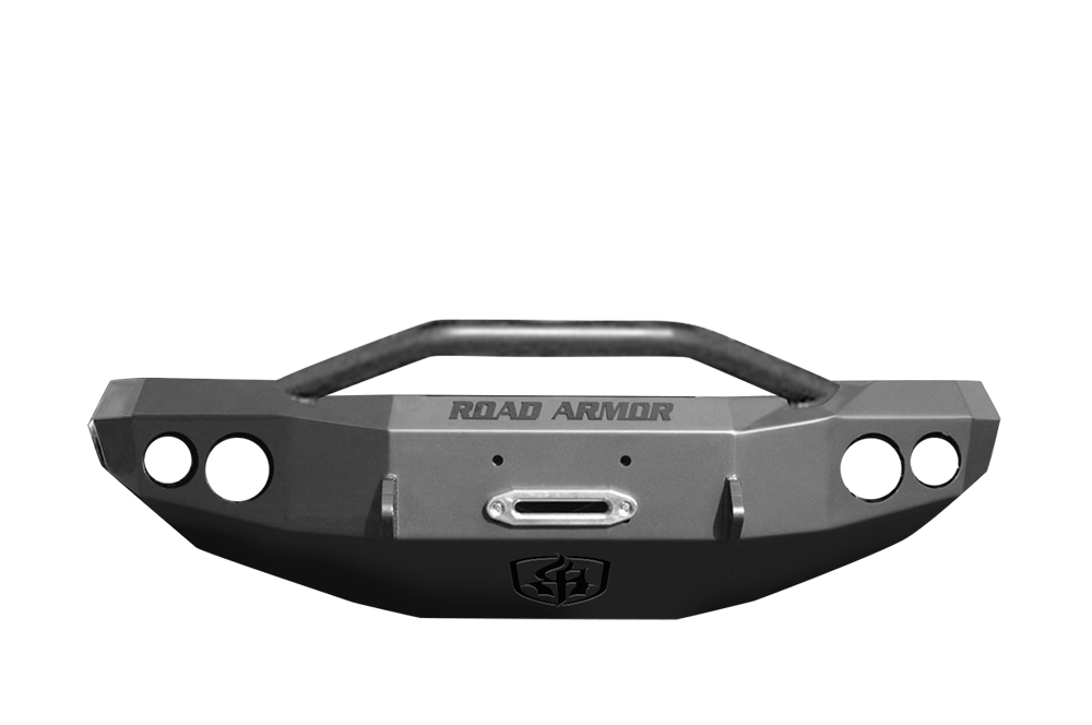 Road Armor Stealth Front Winch Bumper Pre-Runner Guard WARN M12000, Smittybilt XRC 2000-2007 GMC 2500 3500 - 23714B
