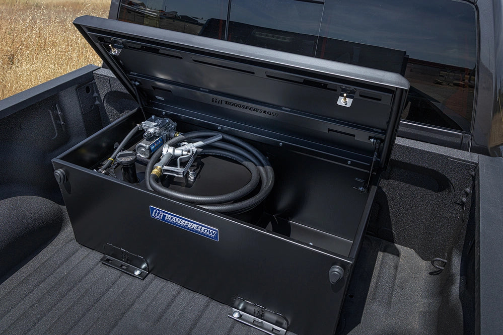 Transfer Flow 20-Gallon Steel Transfer Tank & Tool Box Combo - 0800117301