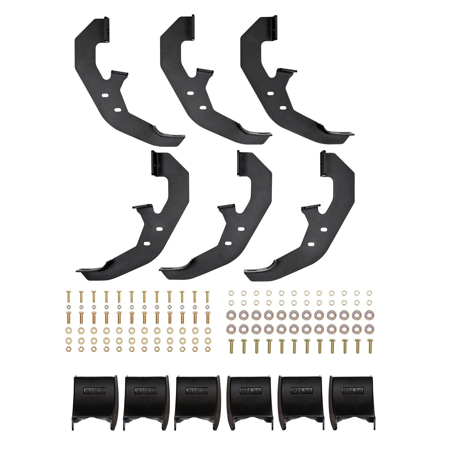 Westin AT6 Running Boards for Chevrolet Silverado / GMC Sierra trucks (2019-2025) - 24-64125
