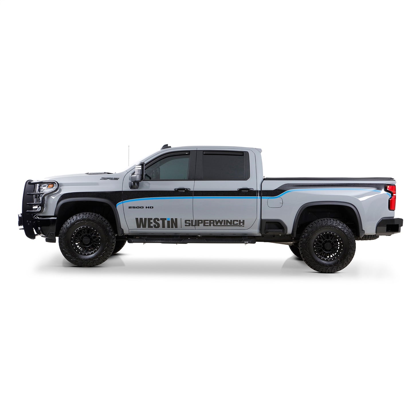 Westin AT6 Running Boards for Chevrolet Silverado / GMC Sierra trucks (2019-2026) - 24-64765