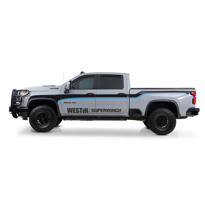 Westin AT6 Running Boards for Chevrolet Silverado / GMC Sierra trucks (2019-2026) - 24-64765