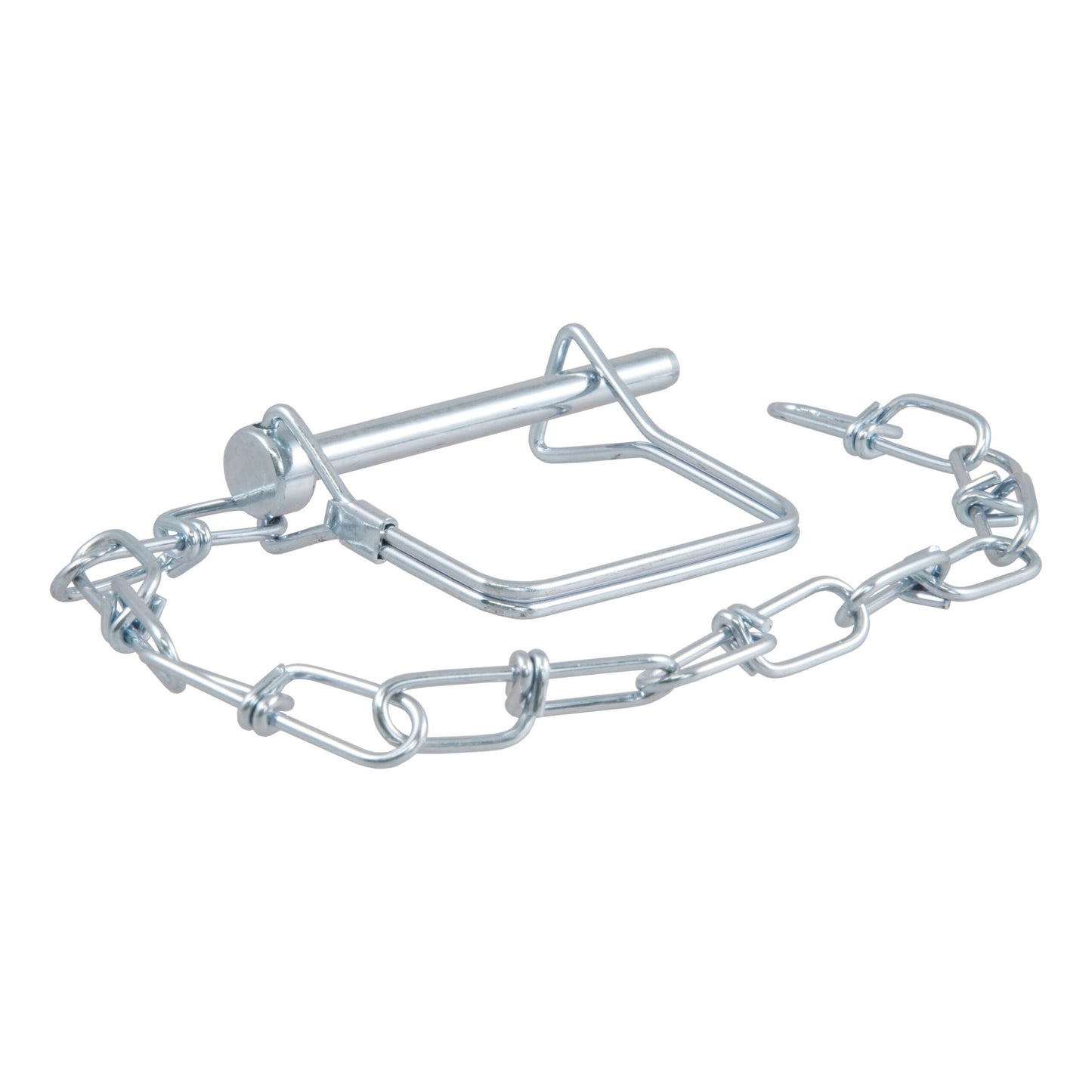 CURT 1/4" Safety Pin with 12" Chain (2-3/4" Pin Length) - 25012