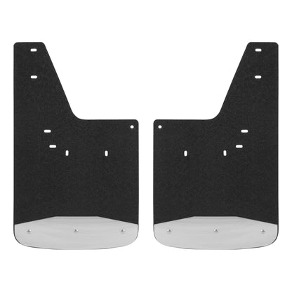 Luverne Front 12" x 20" Rubber Mud Guards, Select Dodge, Ram 1500, 2500, 3500 (2 Flaps)