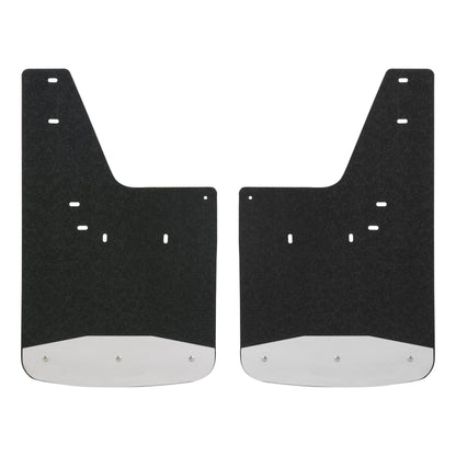 Luverne Rear 12" x 20" Rubber Mud Guards, Select Dodge, Ram 1500, 2500 (2 Flaps)