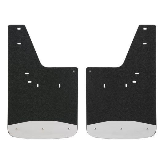 Luverne Rear 12" x 20" Rubber Mud Guards, Select Dodge, Ram 1500, 2500 (2 Flaps)
