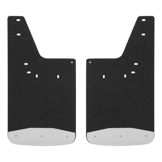 Luverne Front 12" x 23" Rubber Mud Guards, Select Dodge, Ram 1500 to 5500 (2 Flaps)