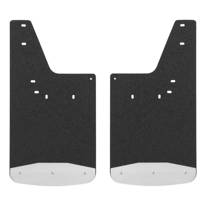 Luverne Rear 12" x 23" Rubber Mud Guards, Select Dodge, Ram 1500, 2500, 3500 (2 Flaps)