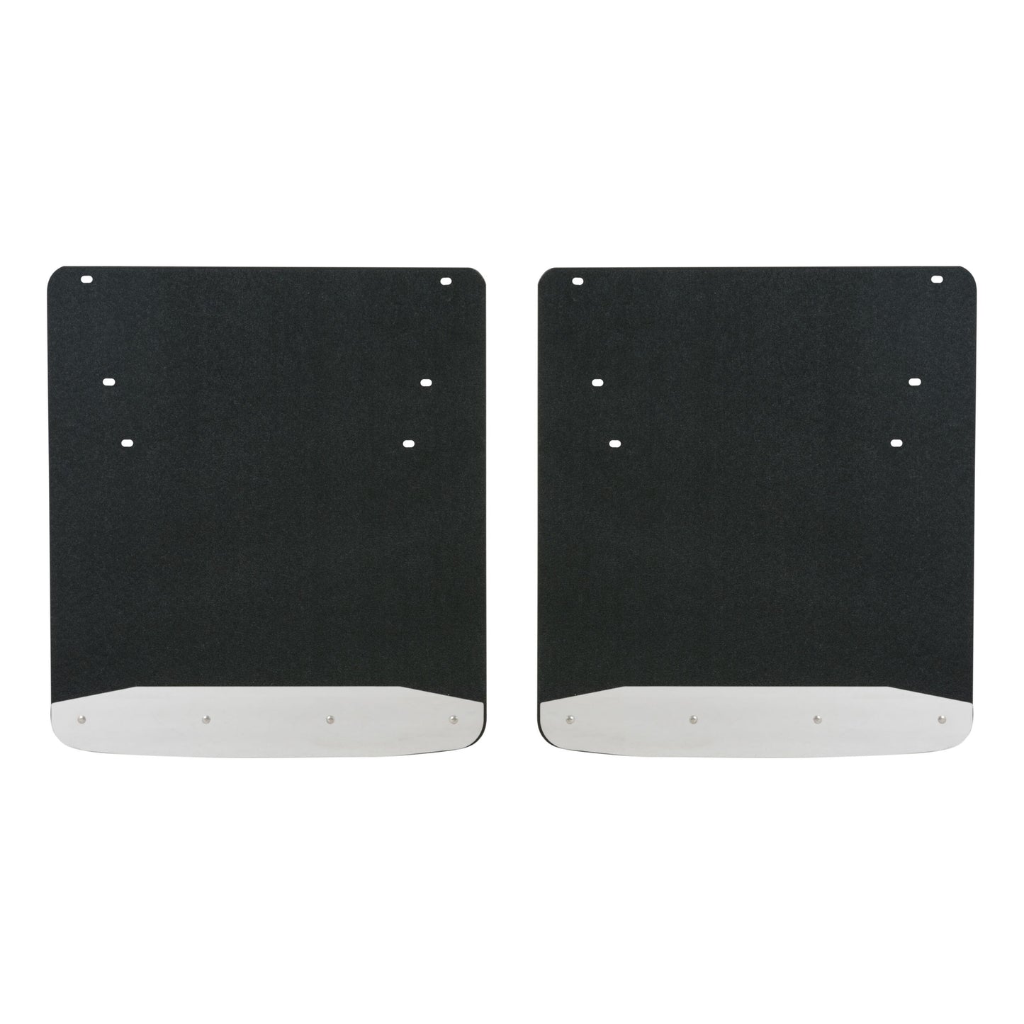 Luverne Rear Dually 20" x 23" Textured Rubber Mud Guards, Select Ram 3500 (2 Flaps)