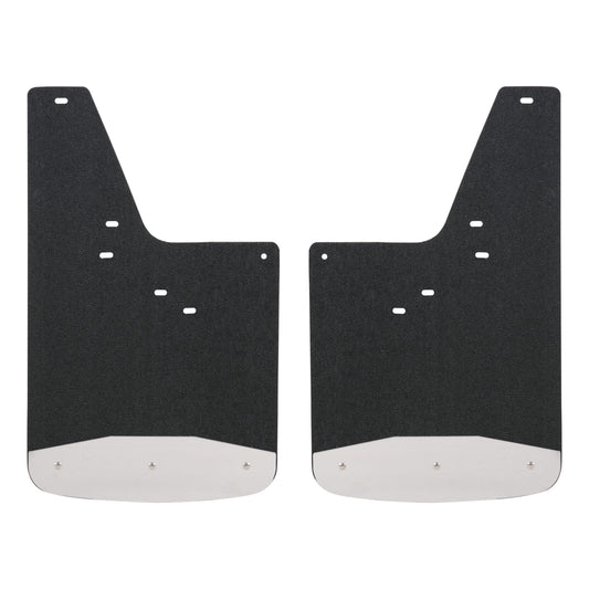 Luverne Rear 12" x 20" Rubber Mud Guards, Select Chevrolet Silverado 1500 (2 Flaps)