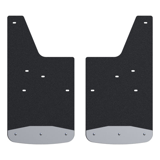Luverne Front 12" x 23" Rubber Mud Guards, Chevy Silverado 2500, 3500 HD (2 Flaps)