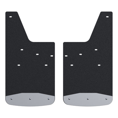 Luverne Rear 12" x 23" Rubber Mud Guards, Select Silverado, GMC Sierra HD (2 Flaps)