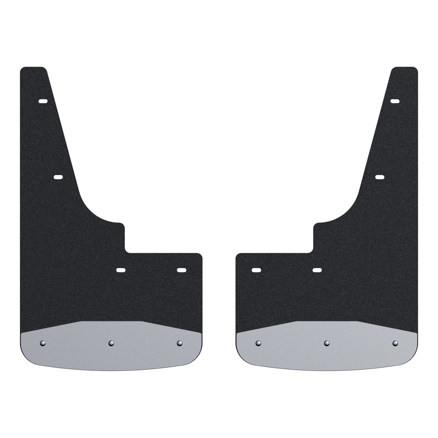 Luverne Front 12" x 20" Textured Rubber Mud Guards, Select Ford Ranger (2 Flaps)