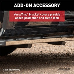 ARIES NovaTrac 6-in x 75-in Polished Stainless Steel Running Boards for Dodge/RAM 1500, 1500 Classic Quad Cab (2009-2024) - 2553013