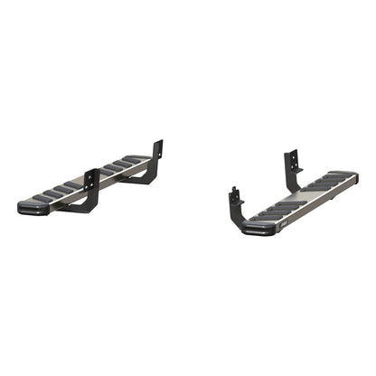 ARIES NovaTrac 6-in x 53-in Polished Stainless Steel Running Boards for Dodge/RAM 1500 Classic, 1500/2500/3500 Regular Cab (2009-2026) - 2553014
