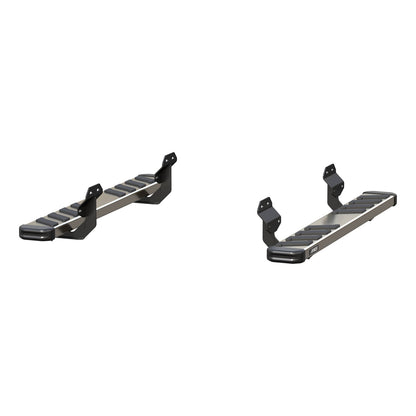 ARIES NovaTrac 6-in x 53-in Polished Stainless Steel Running Boards for Ford F-150, F-250/F-350/F-450/F-550 Super Duty (2015-2026) - 2553021