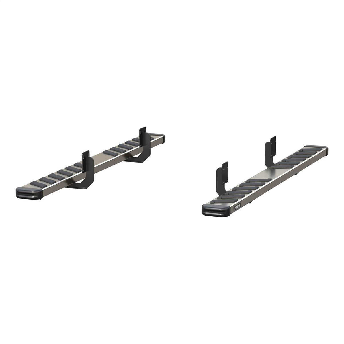 ARIES NovaTrac 6-in x 75-in Polished Stainless Steel Running Boards for Ford F-250/F-350 Super Duty SuperCab (1999-2016) - 2553023