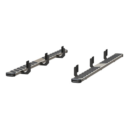 ARIES NovaTrac 6-in x 91-in Polished Stainless Steel Running Boards for Ford F-250/F-350/F-450 Super Duty SuperCrew (1999-2016) - 2553025