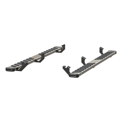 ARIES NovaTrac 6-in x 85-in Polished Stainless Steel Running Boards for Toyota Tacoma Double Cab (2005-2023) - 2553033