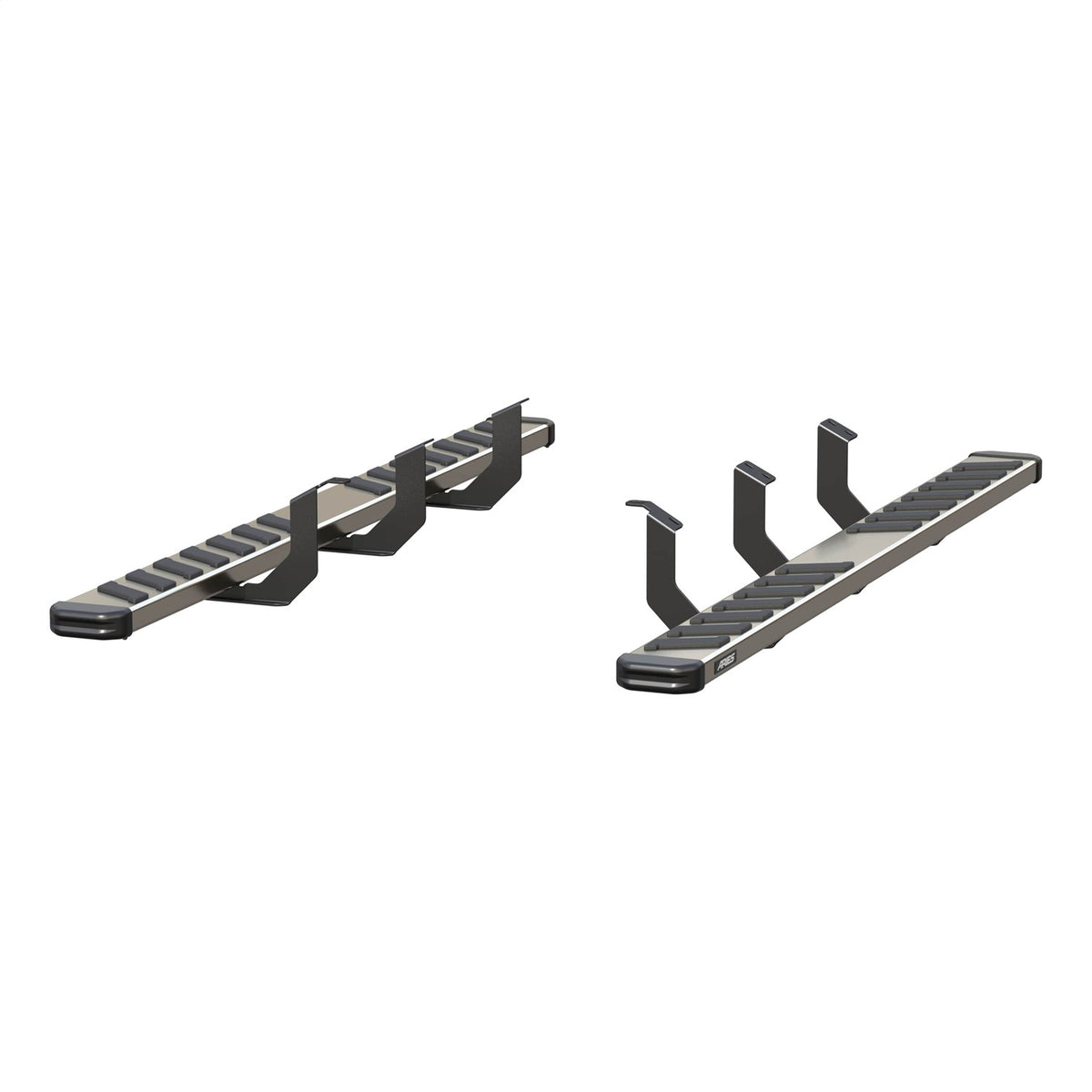 ARIES NovaTrac 6-in x 85-in Polished Stainless Steel Running Boards for Toyota Tundra CrewMax Cab (2022-2026) - 2553035