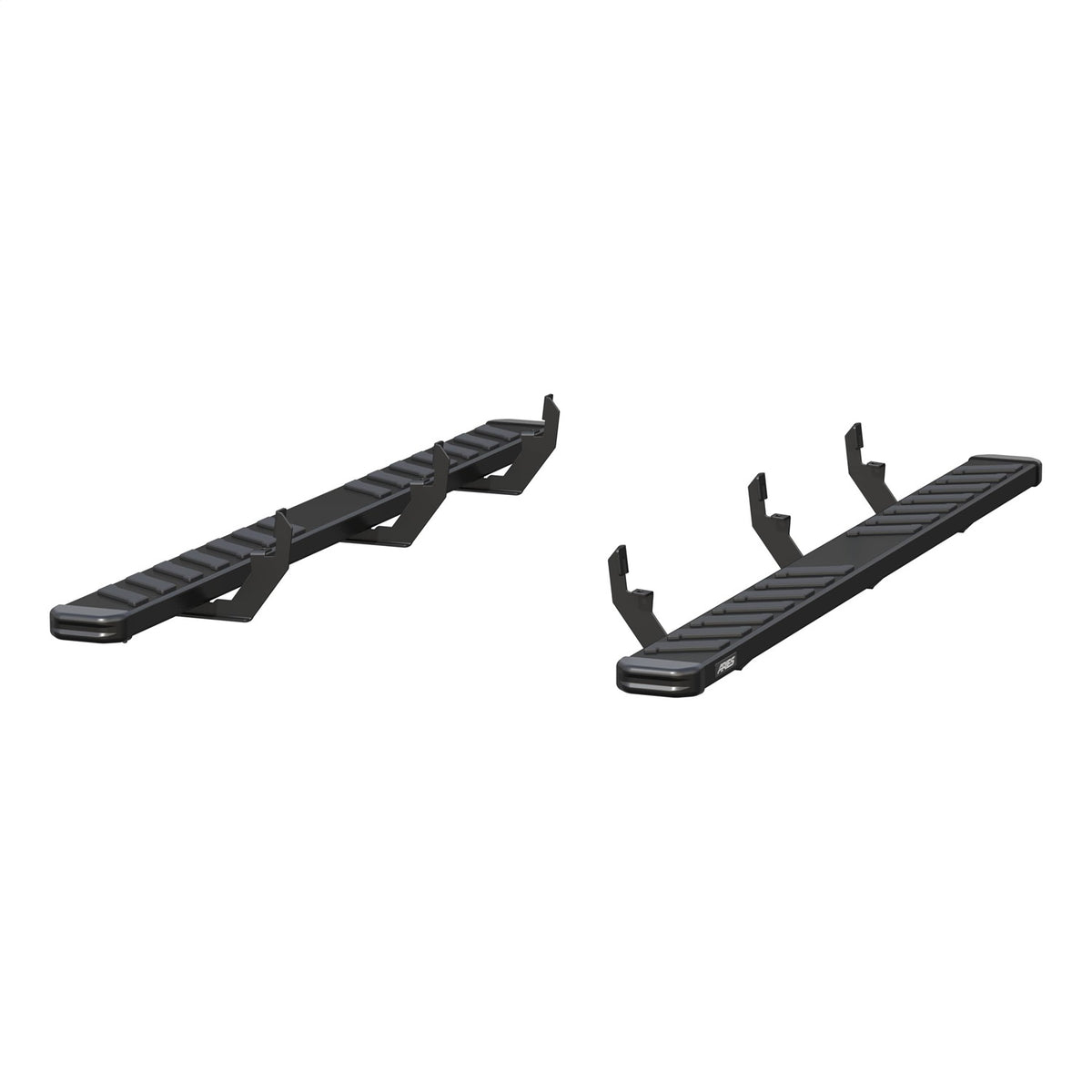 ARIES NovaTrac 6-in x 85-in Black E-Coat Steel Running Boards for Chevrolet/GMC Canyon/Colorado Crew Cab (2015-2026) - 2554002